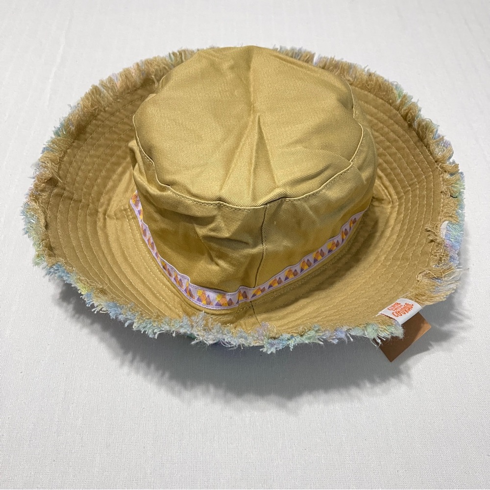 Little Brownie Reversible Tropical Cookies Climb With Courage Bucket Hat NWT - Picture 5 of 7